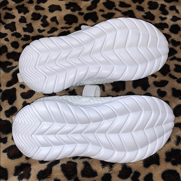 NEW white toddler sneakers - Picture 2 of 5